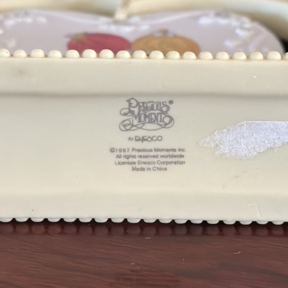 Enesco *VINTAGE* 1997 Precious Moments “Smiles of Friendship” Swinging Heart - Picture 13 of 13